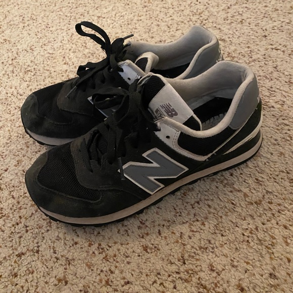New balance 574 sneakers black size women’s 8 - Picture 7 of 7